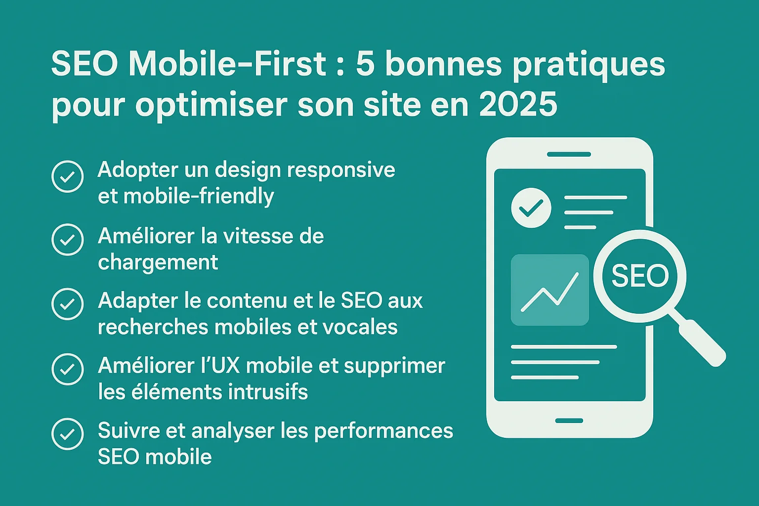 SEO Mobile-First : 5 bonnes pratiques pour optimiser son site en 2025