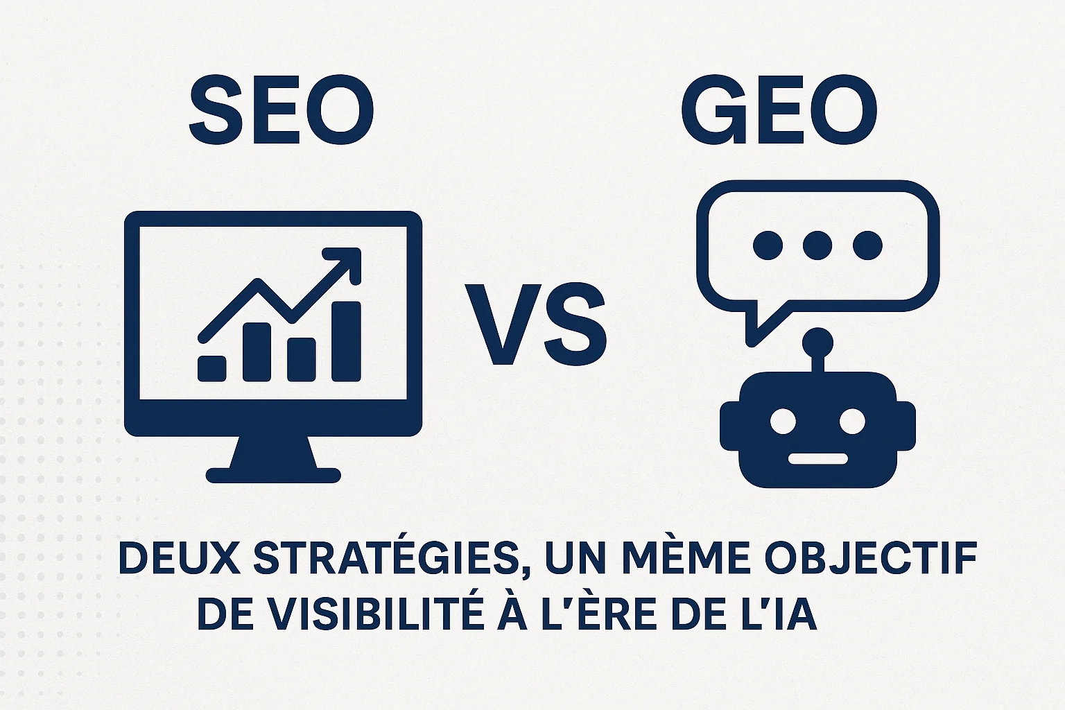 SEO vs GEO : comprendre et articuler deux stratégies de visibilité à l’ère de l’IA